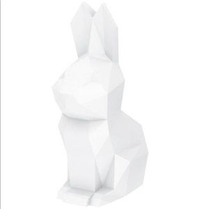 PYRO PET White Bunny Candle Skeleton